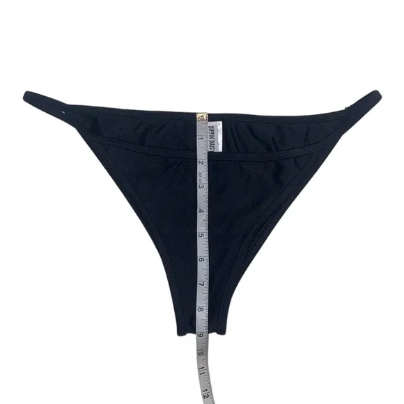 Dippin’ Daisy’s Black Cheeky Swim Bottom, Size XL - Picture 8 of 11